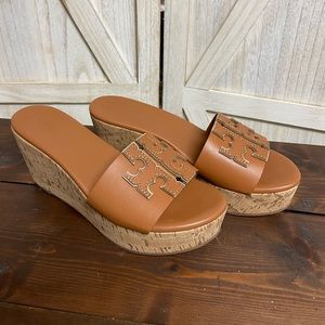 Tory Burch Cork Wedges